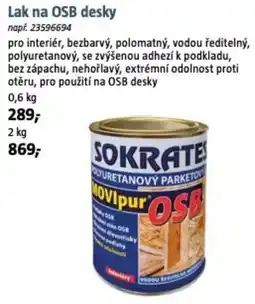 Bauhaus Lak na OSB desky nabídka