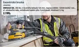 Bauhaus DEWALT Excentrická bruska nabídka