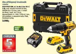 Bauhaus DEWALT Aku příklepový šroubovák nabídka