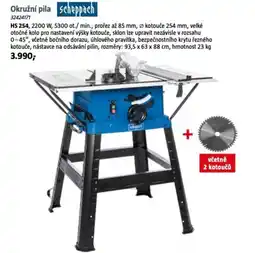 Bauhaus Scheppach Okružní pila nabídka
