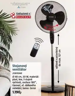 Bauhaus Stojanový ventilátor nabídka