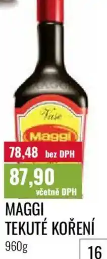Ratio Maggi tekuté koření nabídka