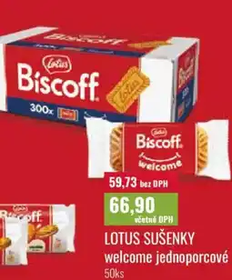 Ratio Lotus sušenky nabídka