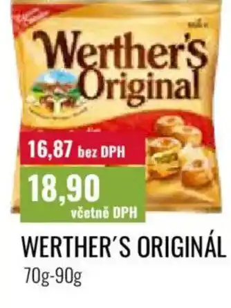 Ratio Werther's originál nabídka