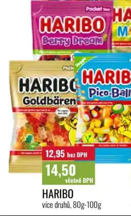 Ratio Haribo nabídka