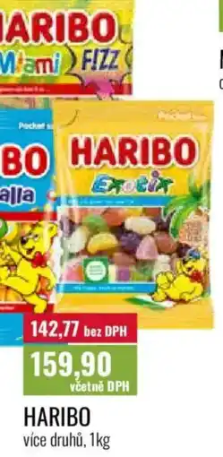 Ratio Haribo nabídka