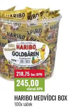 Ratio Haribo medvídci box nabídka