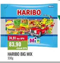 Ratio Haribo big mix nabídka