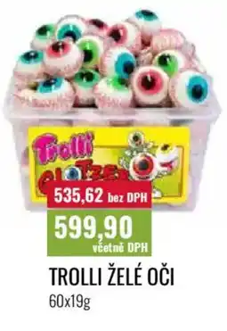 Ratio Trolli želé oči nabídka