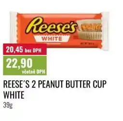 Ratio Reese's 2 peanut butter cup white nabídka