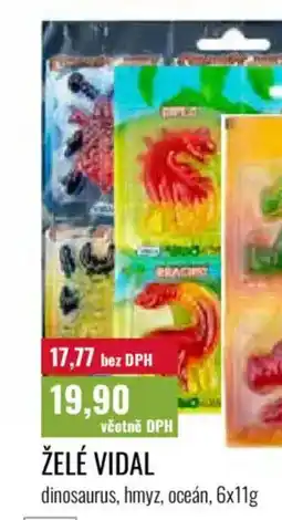 Ratio Želé vidal nabídka