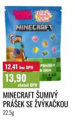 Ratio Minecraft šumivý prášek se žvýkačkou nabídka