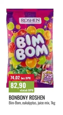 Ratio Bonbony Roshen nabídka