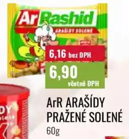 Ratio ArR Arašídy pražené solené nabídka