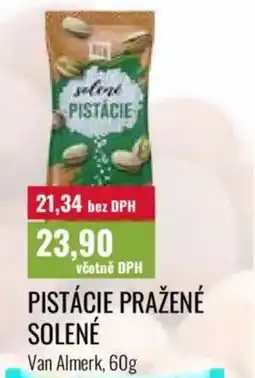 Ratio Pistácie pražené solené nabídka