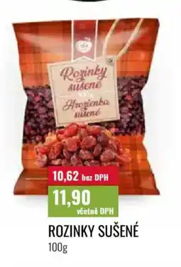 Ratio Rozinky sušené nabídka
