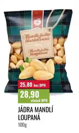 Ratio Jádra mandlí loupaná nabídka