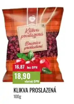 Ratio Klikva proslazená nabídka