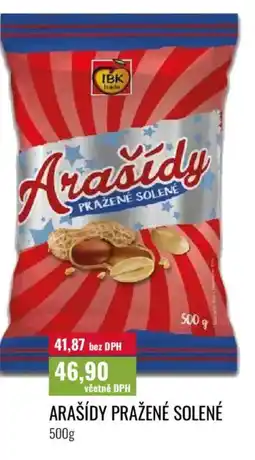 Ratio Arašídy pražené solené nabídka