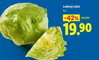 Lidl Ledový salát nabídka
