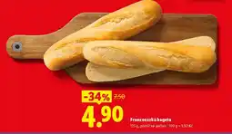 Lidl Francouzská bageta nabídka