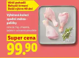 Lidl Výběrová kuřecí spodní stehna - paličky nabídka
