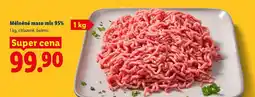 Lidl Mělněné maso mix 95% nabídka