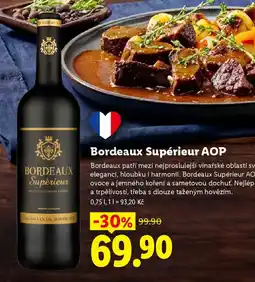 Lidl Bordeaux Supérieur AOP nabídka