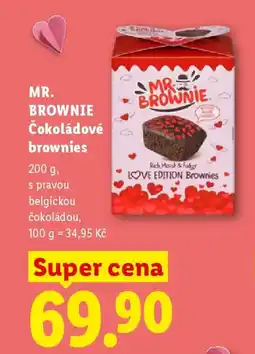 Lidl MR. BROWNIE Čokoládové brownies nabídka