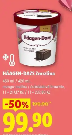 Lidl HÄAGEN-DAZS Zmrzlina nabídka