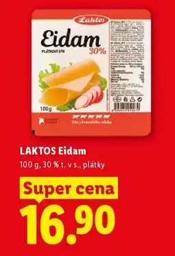 Lidl LAKTOS Eidam nabídka