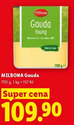 Lidl MILBONA Gouda nabídka