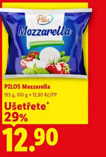 Lidl PILOS Mozzarella nabídka