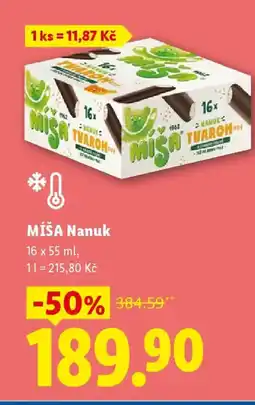 Lidl MÍŠA Nanuk nabídka