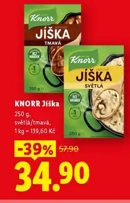 Lidl KNORR Jíška nabídka
