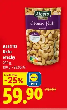 Lidl ALESTO Kešu ořechy nabídka