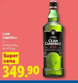 Lidl CLAN CAMPBELL nabídka
