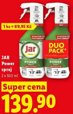 Lidl JAR Power sprej nabídka