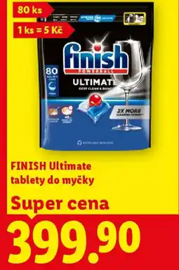 Lidl FINISH Ultimate tablety do myčky nabídka