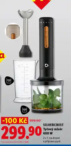 Lidl SILVERCREST Tyčový mixér 600 W nabídka