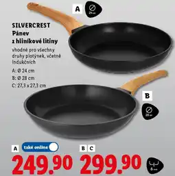 Lidl SILVERCREST Pánev z hliníkové litiny nabídka