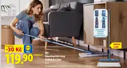 Lidl W5 Teleskopický mop Switch & Clean nabídka