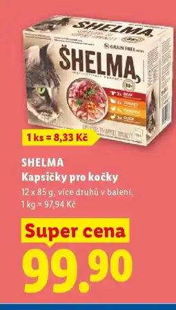Lidl SHELMA Kapsičky pro kočky nabídka