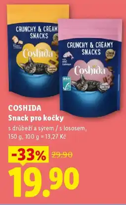 Lidl COSHIDA Snack pro kočky nabídka