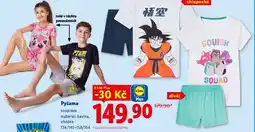 Lidl Pyžamo nabídka