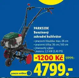 Lidl PARKSIDE Benzínový zahradní kultivátor nabídka