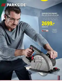 Lidl PARKSIDE PERFORMANCE Aku ruční okružní pila na kov nabídka
