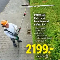 Lidl PARKSIDE Elektrické kombinované nářadí 2 v 1 nabídka