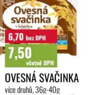 Ratio Ovesná svačinka nabídka