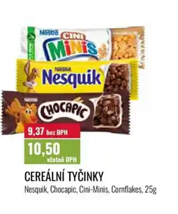 Ratio Cereální tyčinky nabídka